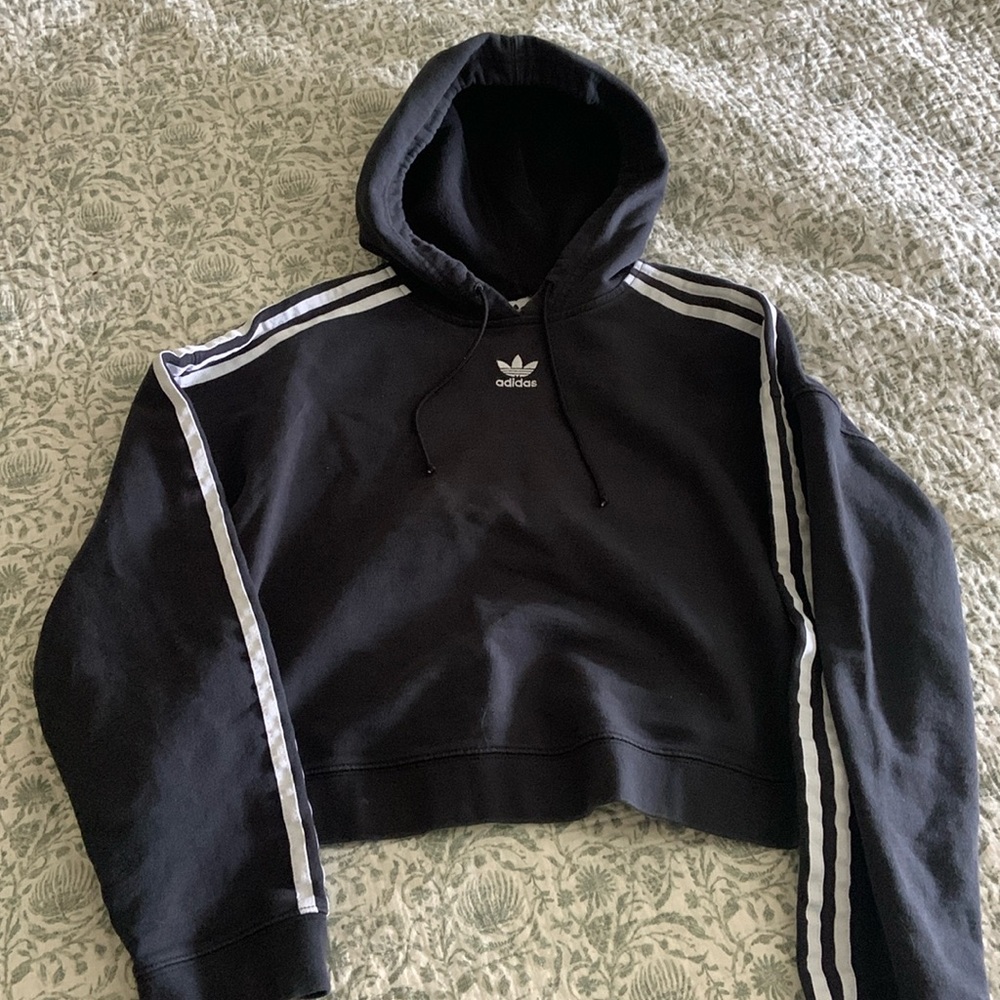 Adidas cropped hoodie